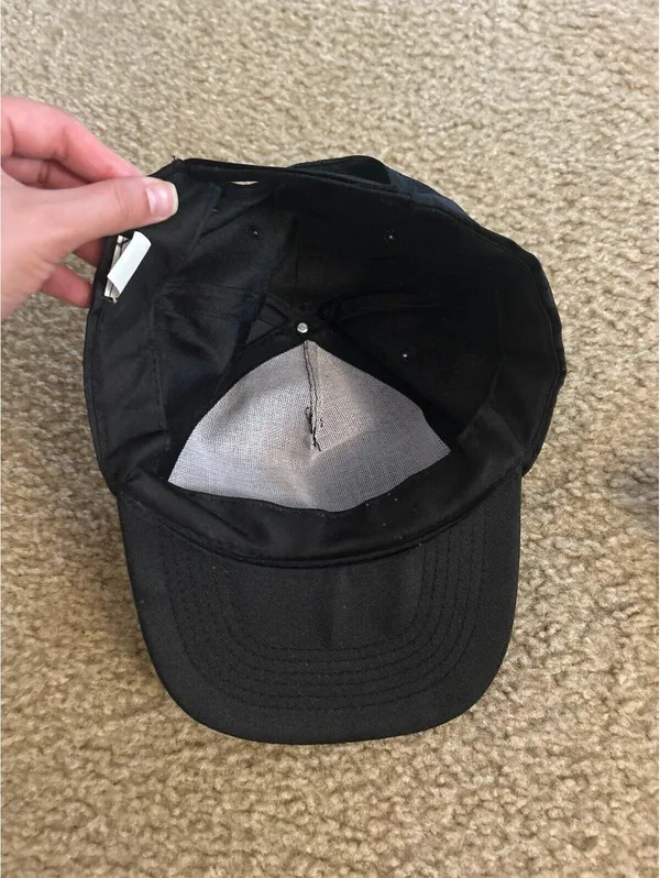 C381 hat black men woman unused - Image 2