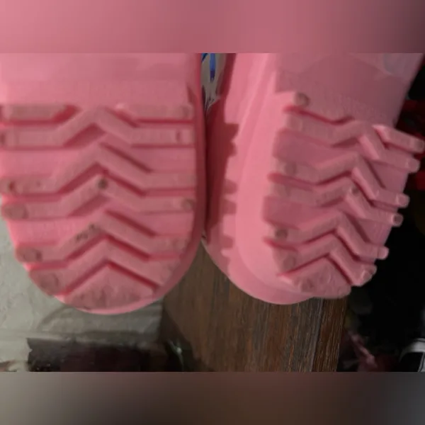 Seven7 brand. Womens Pink Glossy Rain Boots size 7 - Image 14