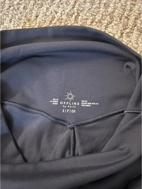 Charcoal Aerie Leggings - Image 3