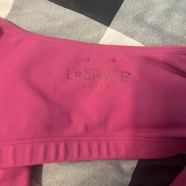 L*Space Active pink sports bra in a L #activewear #fitness - Image 3