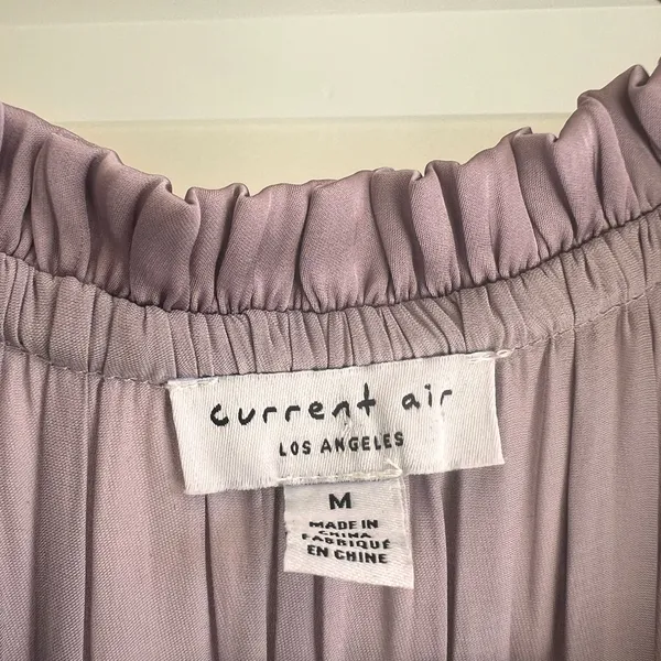 Current Air lavender peplum top size medium - Image 2
