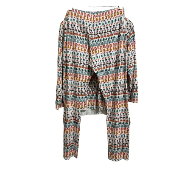 ROLLER RABBIT Bands Weave Pajamas‎ thanksgiving set size Large - Image 7