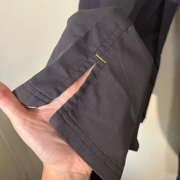 FIGS Gray Straight Leg Scrubs Pants - Image 5