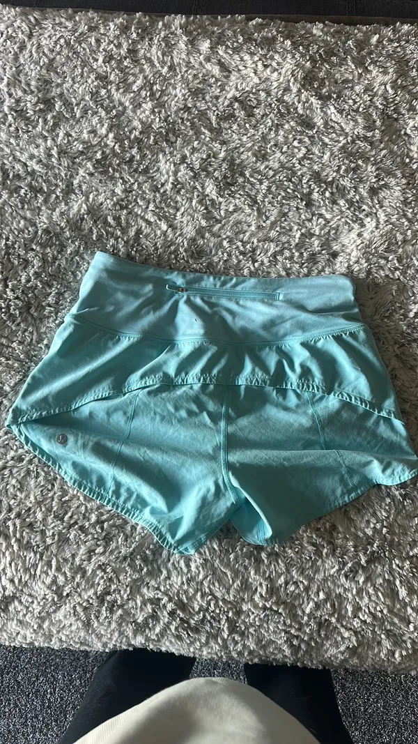 Teal Lululemon Shorts - Image 2