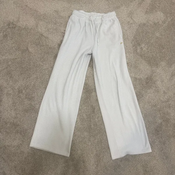 Fabletics medium ribbed brushed lounge casual straight leg pant P4 3265 - Image 8