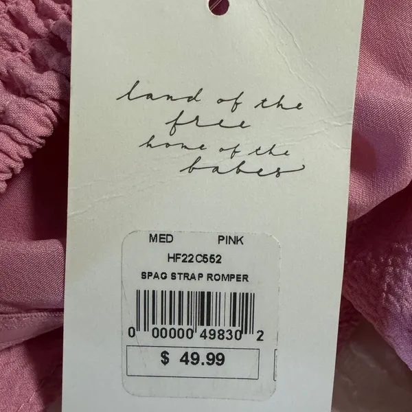 Revolve Pink romper dress - Image 3
