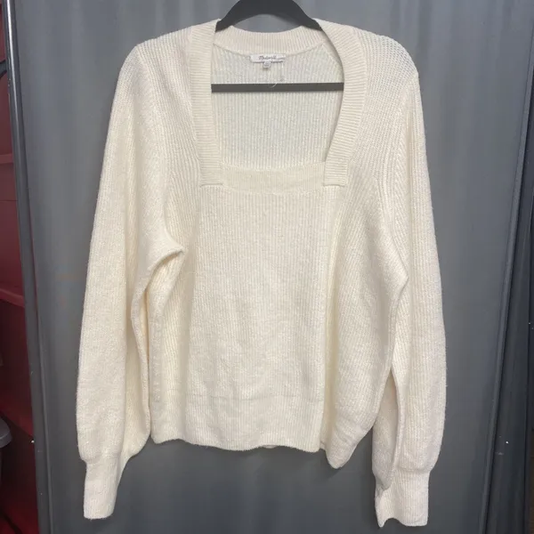 Melwood Square Neck Sweater Madewell XXL (b36.5) - Image 2
