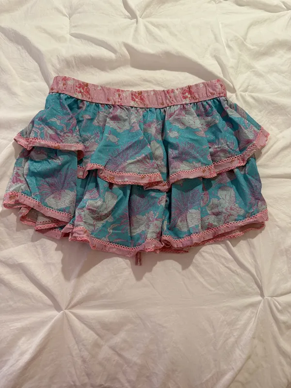 Love Shack Fancy x Hurley Mini Skirt - Image 3