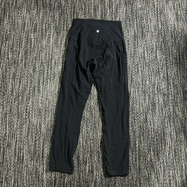 Lululemon Align Legging High Rise Crop with Pockets 23" Nulu Size 4 - Image 2