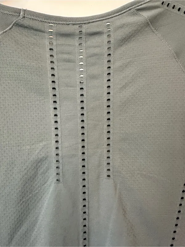 Athleta Long-Sleeve Performance Tee in gray - Image 4