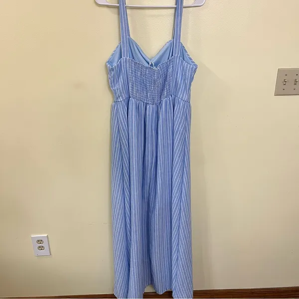 NEW Altar’d State Blue Striped Maxi Dress Size XL NWT - Image 9