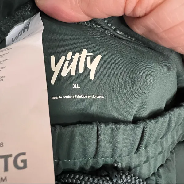 YITTY Ultra Luxe High Waist Everpine Green Jogger Athleisure‎ Pants - Image 13