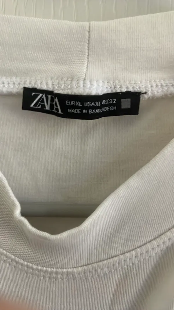 White ZARA Tank Top - Image 3