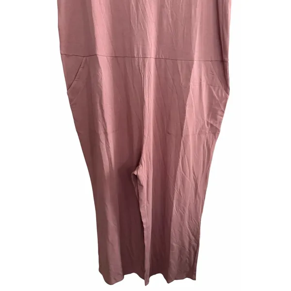 Universal Standard Pima Cotton Modal V-Neck Jumpsuit Pink Size Small‎ (14-16) - Image 5