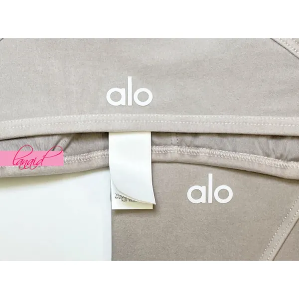 BUNDLE Alo Washed Alosoft Sunray Bra & High-Waist Legging Grey Sky Wash SET XS - Image 14