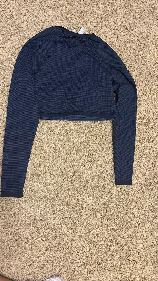 Aerie OFFLINE by Top Long Sleeve Crop - Image 2