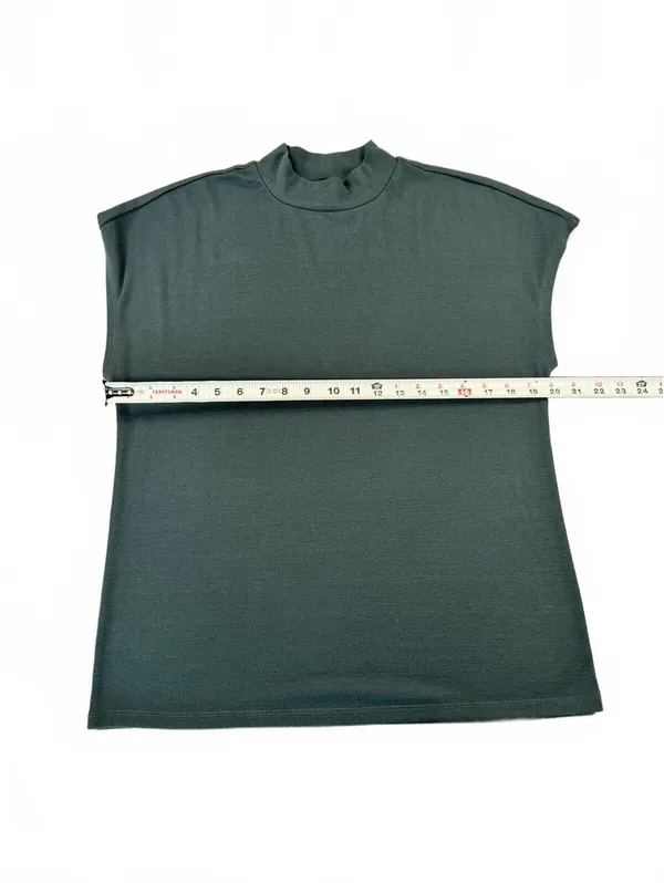 Ann Taylor | Large | Mock Neck Cap Sleeve Knit Top - Image 3