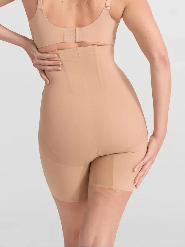 New Honeylove SuperPower Short High Waisted Shapewear Sand Nude Size XL - Image 2