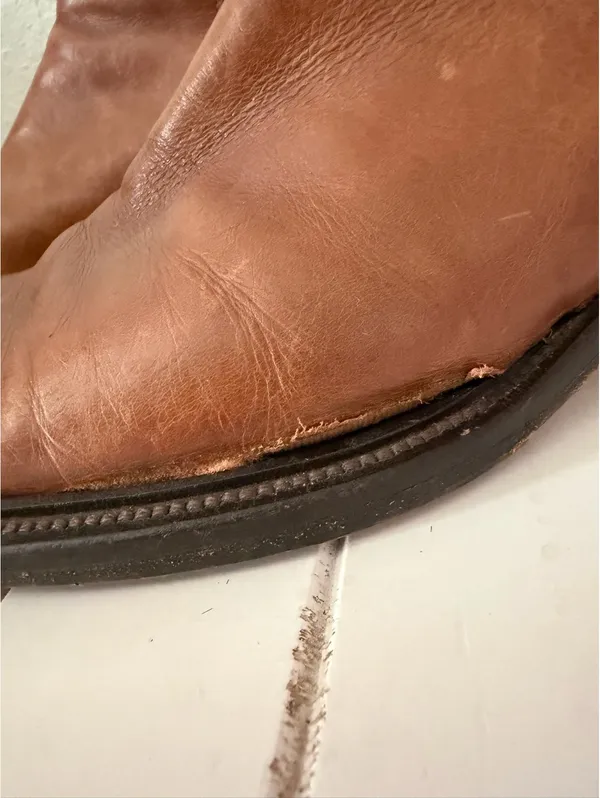 Vero Cuoio Tan leather knee - Image 3