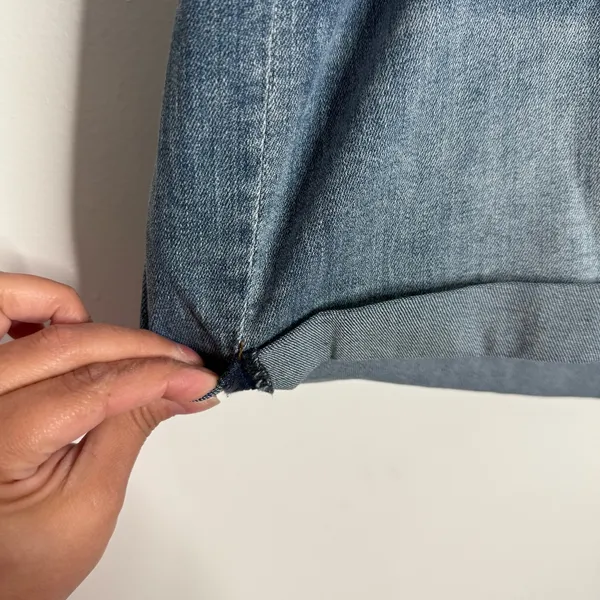 NWT Stitch Fix Sts Blue Molly High Rise Short Style ES3128GA1 Blue Size 37/24‎ - Image 3