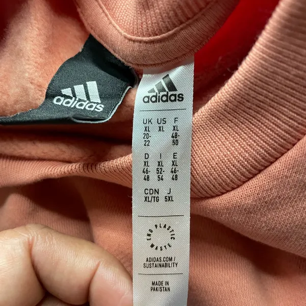Adidas Coral Sweatshirt - Image 4