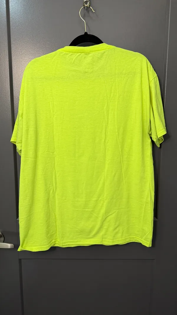 God Is Dope TShirt Yellow Size L - Image 3