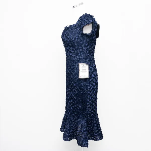 Xscape - 3D Petal Off-The-Shoulder‎ Lace Fit & Flare Dress - Image 8