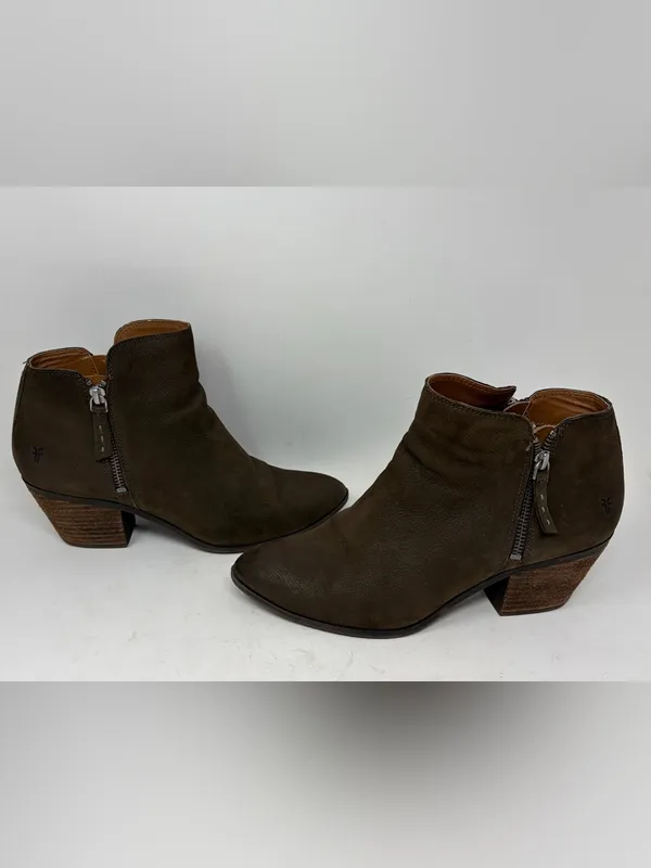 Frye Judith Ankle Booties Size 8.5 - Image 4