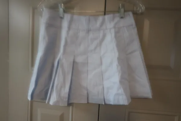 WAYF mini short summer spring tennis pleated skirt in light blue size XS extra small. NWT - Image 5