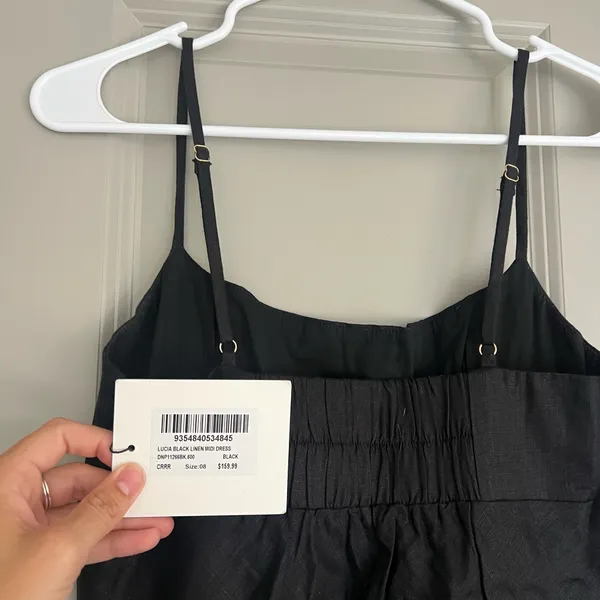 DISSH Lucia Linen Midi Dress - Image 6