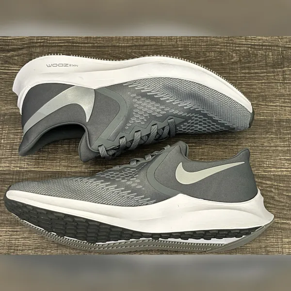 Nike Women’s Air Zoom Winflo 6 Cool Grey Color Shoes Size- 12 - Image 10