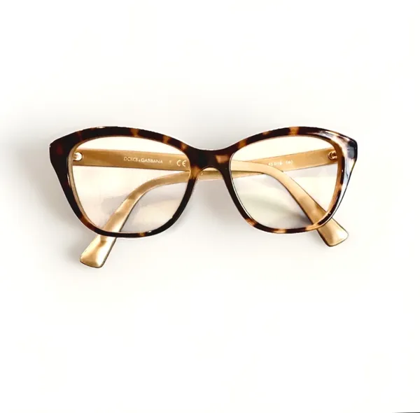 Dolce & Gabbana DG3249 Cat Eye Tortoise Brown Plastic Full Rim 53-16 140 - Image 6