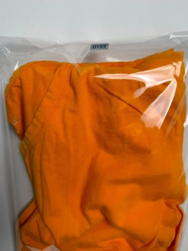 Aerie Women's Orange V-Neck Short Sleeve Casual T-Shirt Size XS - Image 5