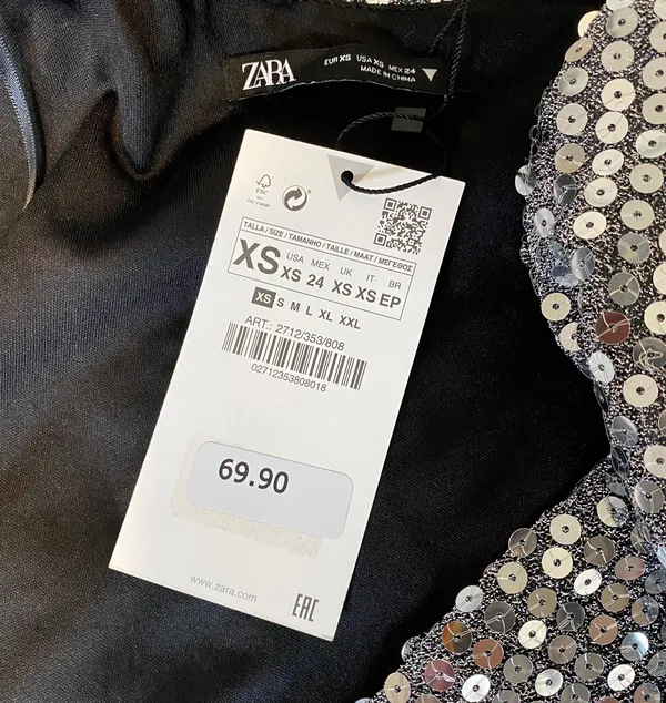 ZARA sequin mini dress - Image 11