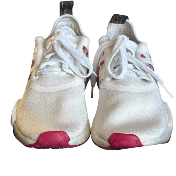 Adidas x Her Studio London NMD_R1 Floral White Sneakers Women's Size 6.5 FY3666 - Image 3