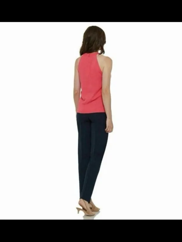 Ecru Blanchette Halter‎ Top in Coral Size Medium - Image 2