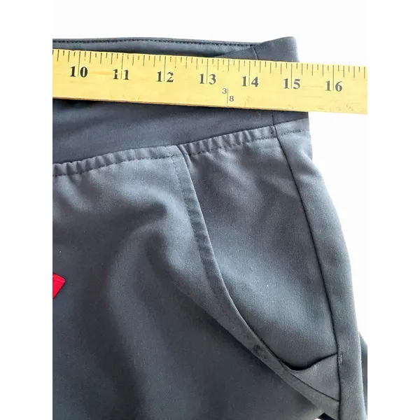 Figs Women's Small 1576 Charcoal Zamora High Waisted Jogger Scrub Pants #BB15-2 - Image 8