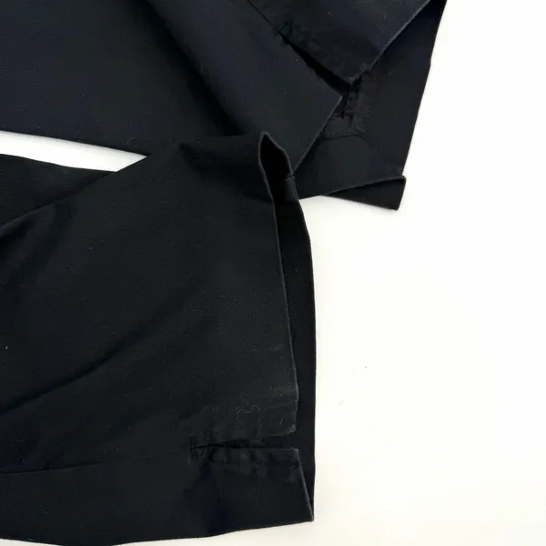 COLDWATER CREEK Capri Pants Womens 10 Black Natural Fit Crop Casual Cotton Blend - Image 9