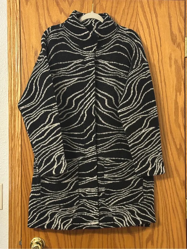 Maeve by Anthropologie Eunice Funnel Neck Wool Blend Cardigan - Size L - Image 3