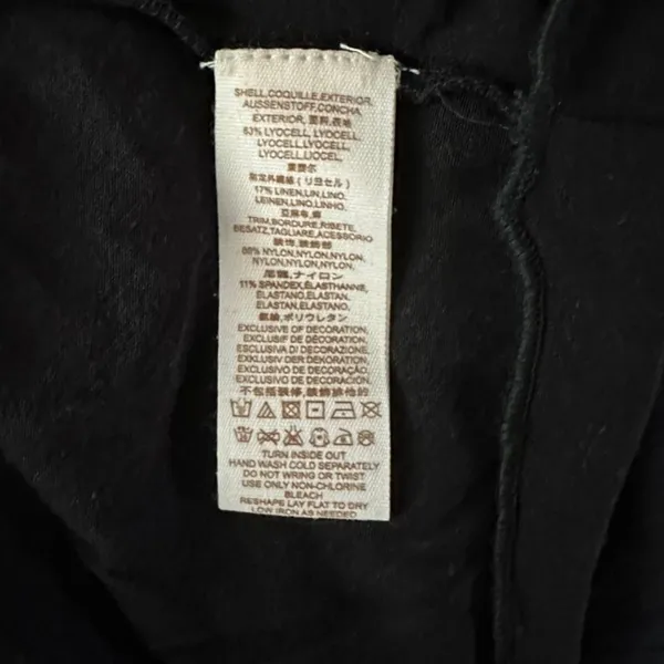 Free People Cienga Embroidered Black Top - Image 7