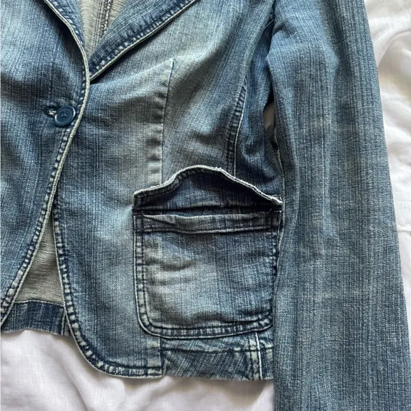 Wax Jean Y2K Denim Jacket - Image 6