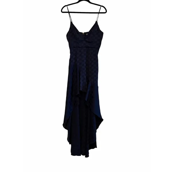 Here Comes the Sun Navy High Low Dress - Size M - Image 14