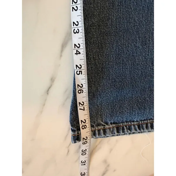 Abercrombie & Fitch Vintage Straight Leg Medium Wash Blue‎ Jeans 6R 100% Cotton - Image 11