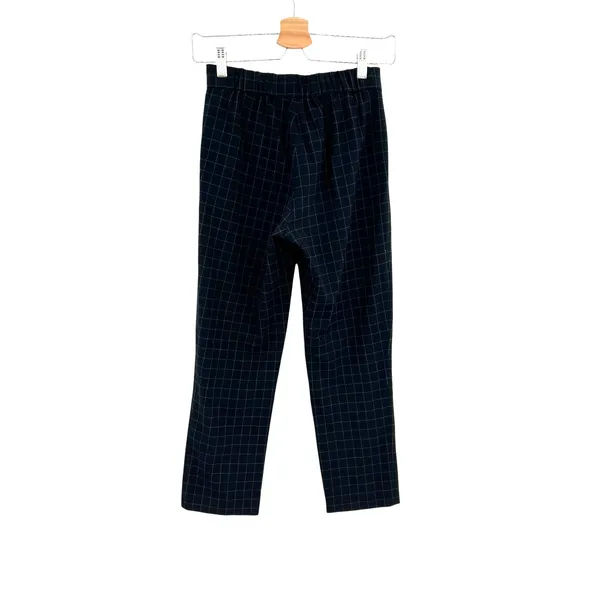 Aritzia‎ Babaton Conan Pants Windowpane Check Print Black Size 00 - Image 5