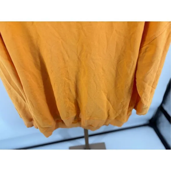 Aerie yellow orange women’s sweatshirt size medium 100% cotton - Image 11