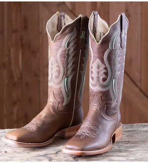 R Watson western Cowboy Boots Size 9 - Image 2