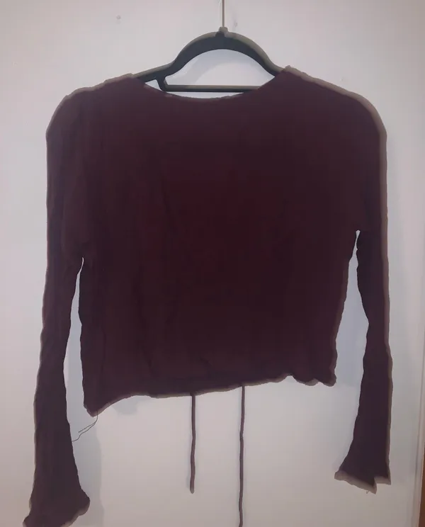 LA Hearts Pac sun Cropped Cross Top - Image 2