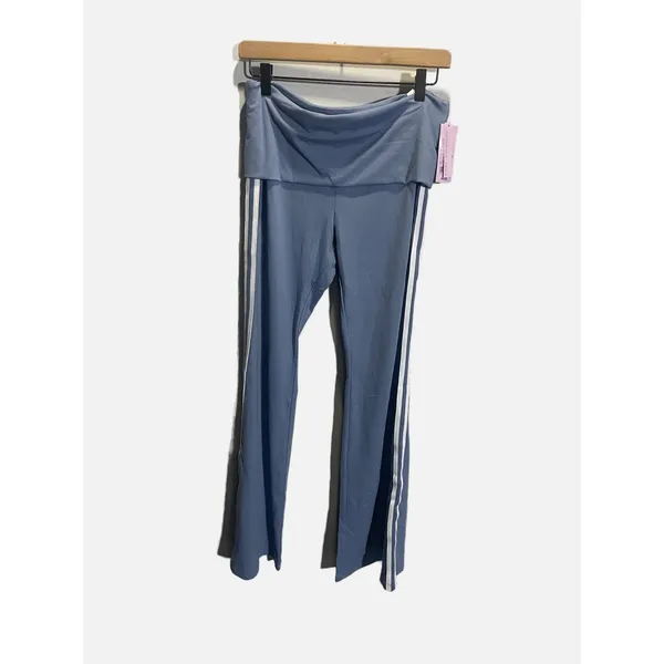 Wild Fable Yoga Pants Womens XS Blue ButterBliss Side‎ Stripe Flare Leggings Y2K - Image 2
