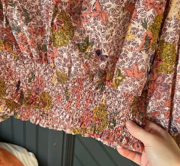 Joie ☀️  pink floral peasant top - Image 8