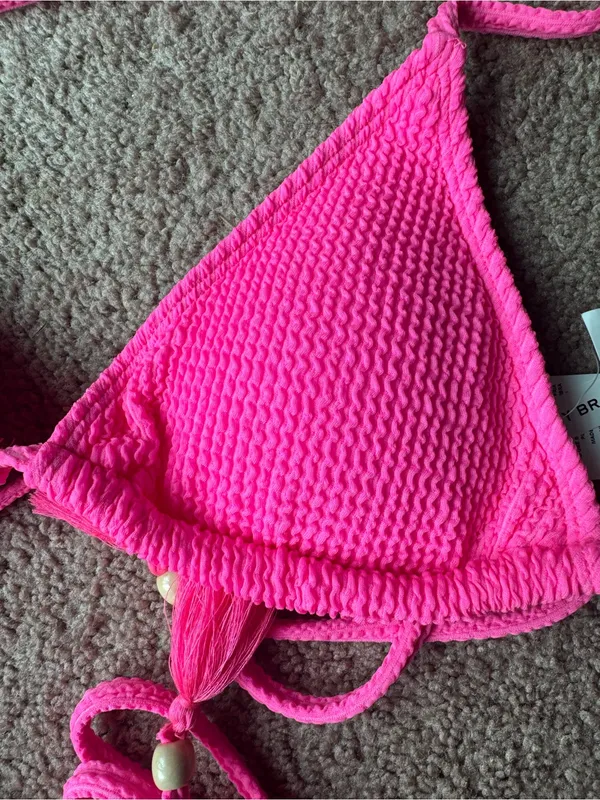 Lucky Brand Pink Bikini Large NWT - Image 3
